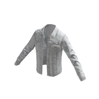 Denim Jacket - White