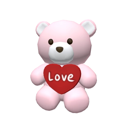 Valentine Teddy Bear Pink