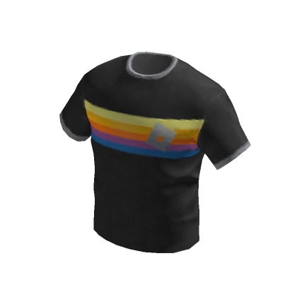 Striped T-Shirt - Black 