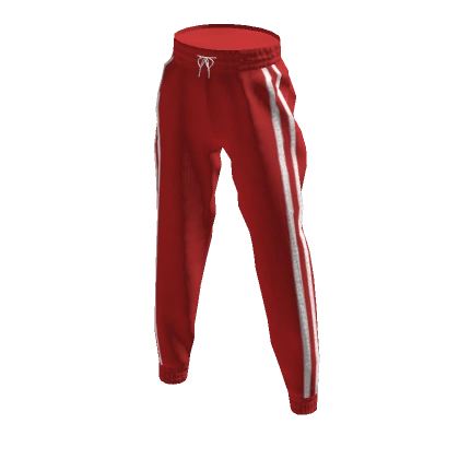 Sporty Sweatpants - Red