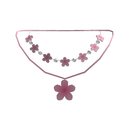 Pink Sakura Necklace
