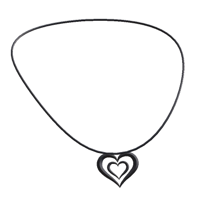 Y2K Heart Necklace