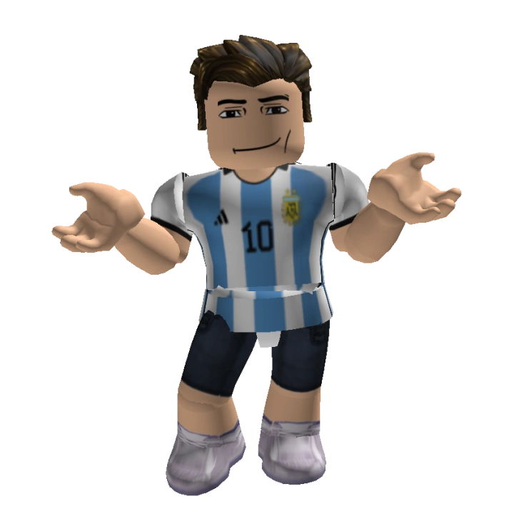 Roblox Character Messi